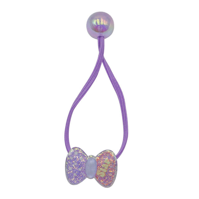 Colorful Glitter Rabbit Hair Tie Cartoon Children's Hair Accessory Hair Band Ponytail Sweet Elastic Hair Tie