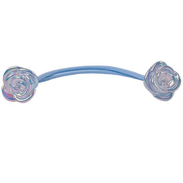 Korean Style Color Rose Flower hair ties Cartoon Hair bands for kids