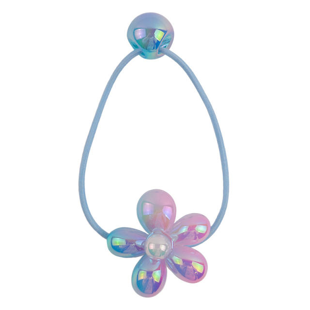 Cute Gradient Flower Hair Tie Korean Style Children's Hair Accessories hair band