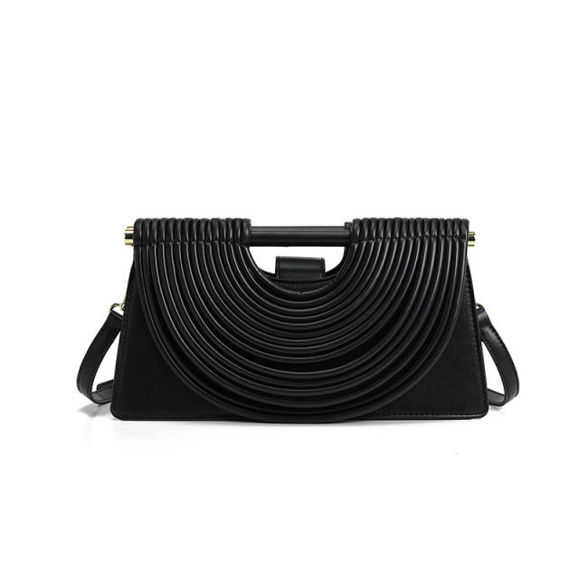 Hot-Selling Handmade Woven Bag for Women Fashionable Large Capacity Shoulder Crossbody Bag