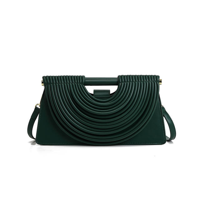 Hot-Selling Handmade Woven Bag for Women Fashionable Large Capacity Shoulder Crossbody Bag