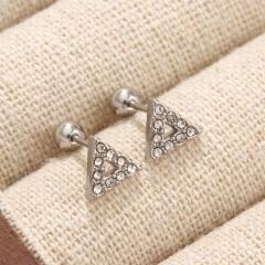 Triangular diamond steel color pair (boxed)