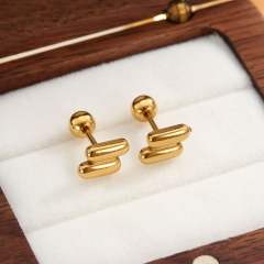 Equal sign gold pair (boxed)