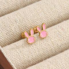 Pair of golden rabbits (boxed)