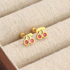 A pair of golden cherries (boxed)