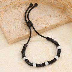 Delicate stainless steel bracelet bead bracelet