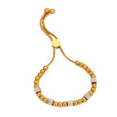 Delicate stainless steel bracelet bead bracelet