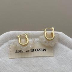 Unique Versatile Resin Cloud Earrings Irregular Stud Earrings for Women