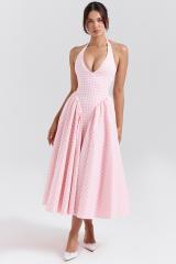 Light pink plaid