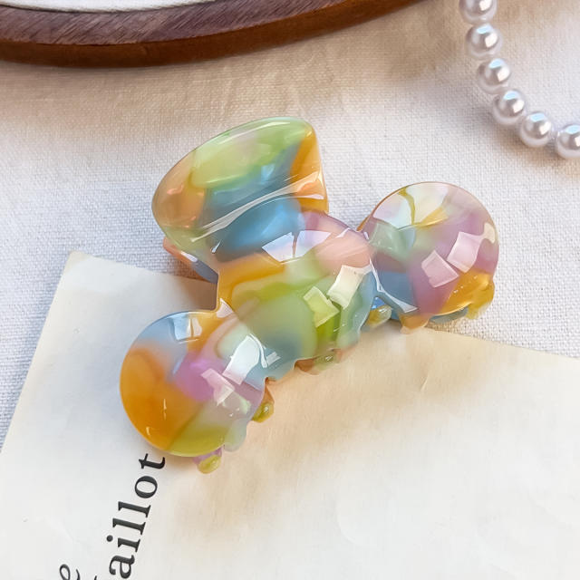 High quality Advanced acetic acid grip clip hair claw clips for women