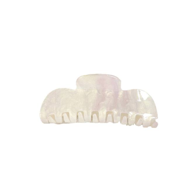 Korean fashion large size acrylic hair claw clips for women