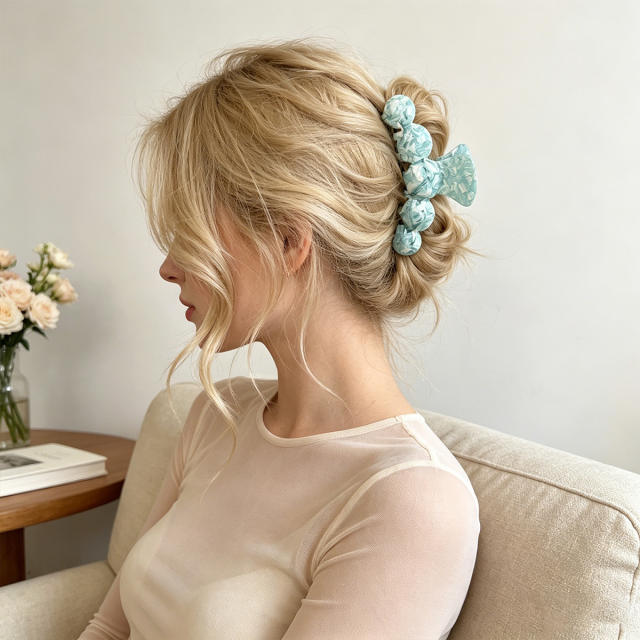 High quality Advanced acetic acid grip clip hair claw clips for women