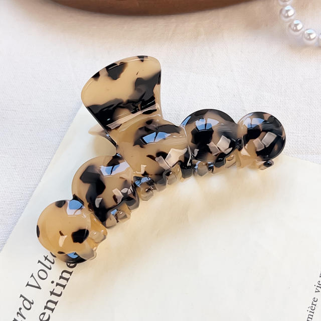 High quality Advanced acetic acid grip clip hair claw clips for women