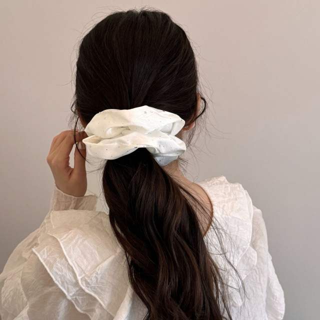 Starry Sky Korean-Style large size scrunchies