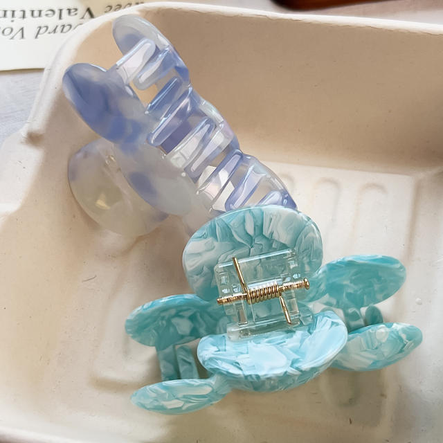 High quality Advanced acetic acid grip clip hair claw clips for women