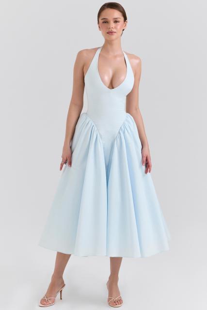 2026 Women's Clothing New Spring Collection Elegant V-Neck Halter Sexy Dress maxi dress
