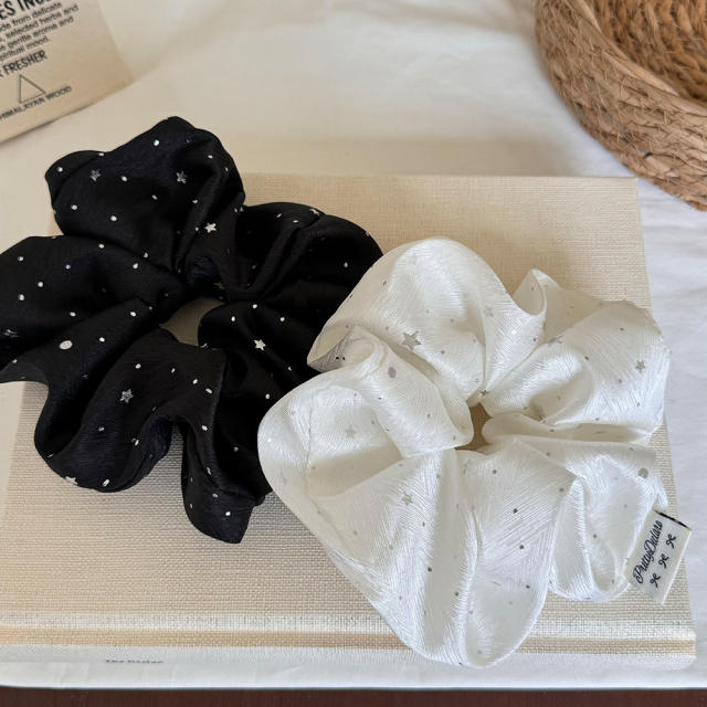 Starry Sky Korean-Style large size scrunchies