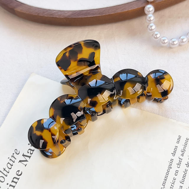 High quality Advanced acetic acid grip clip hair claw clips for women