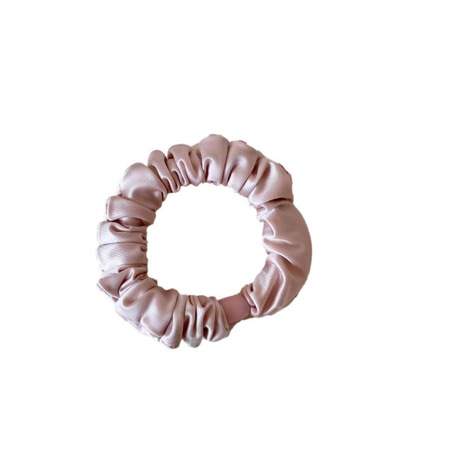 Korean-Style Gentle and Versatile High-Elasticity Hair Ties pink color hair ties for women