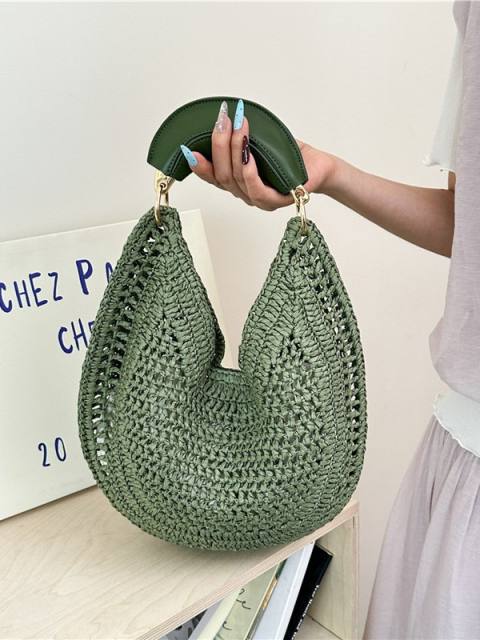 New Summer Style Holiday Style Hollow-Out Handbag large capactiy beach bag