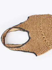 New Woven Bag Casual Seaside Vacation Ins-Style Women's Bag