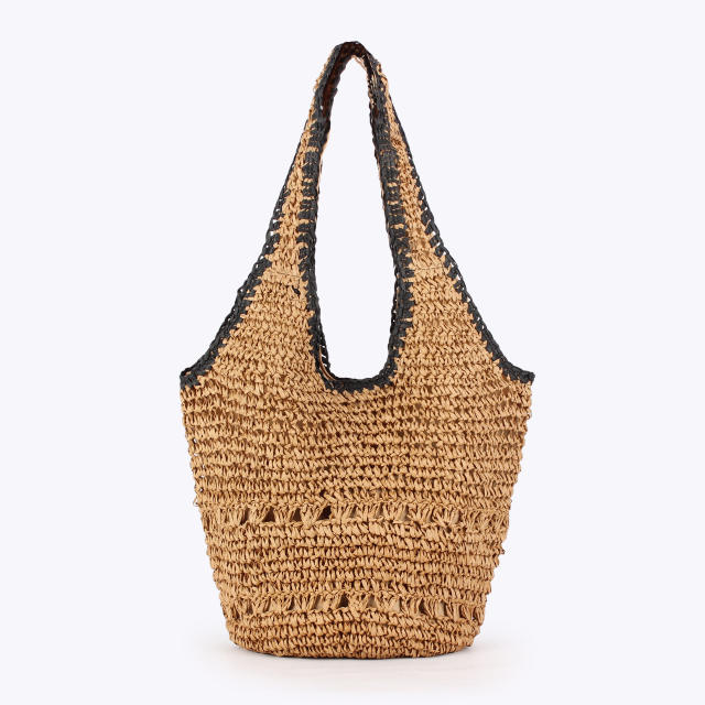New Woven Bag Casual Seaside Vacation Ins-Style Women's Bag