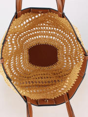 New Handmade Woven Bag for Seaside Vacations