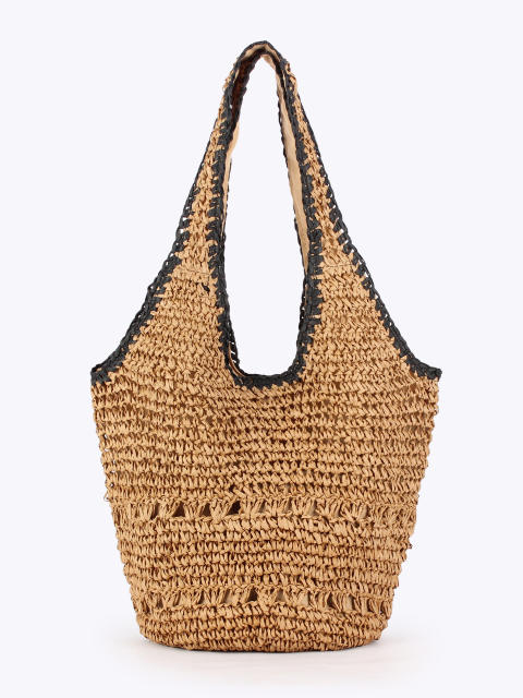 New Woven Bag Casual Seaside Vacation Ins-Style Women's Bag
