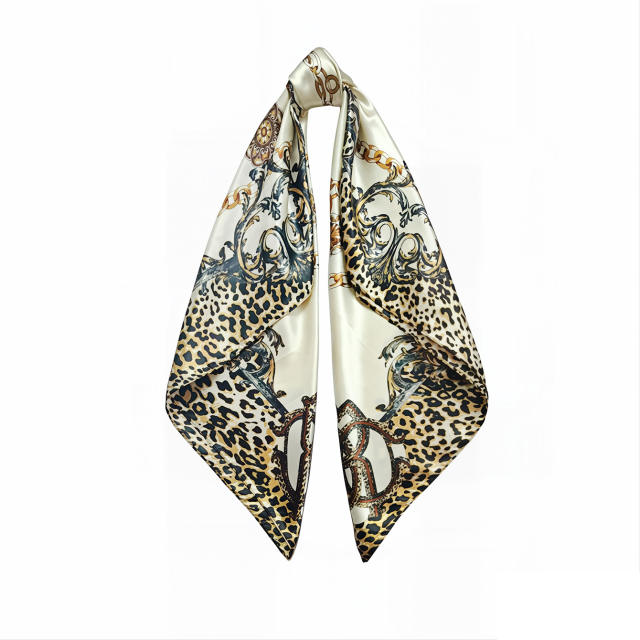 imitation Silk Scarf 90cm Headscarf for Women square scarf