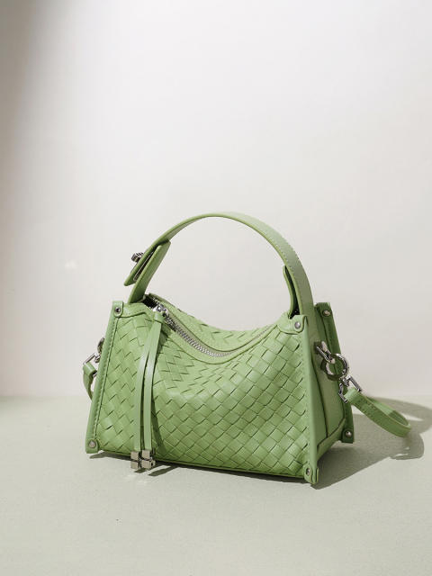 Handmade women small size Genuine Leather handbag