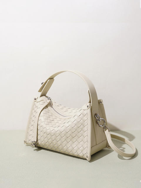Handmade women small size Genuine Leather handbag