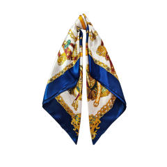 90cm Headscarf for Women imitation Silk scarf square scarf