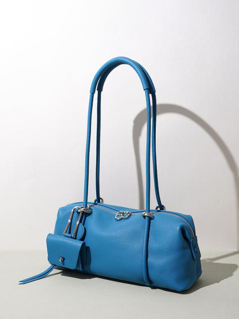 Boston Baguette Bag for Women Light Luxury Genuine Leather Underarm Bag shoulder bag