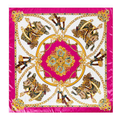 90cm Headscarf for Women imitation Silk scarf square scarf