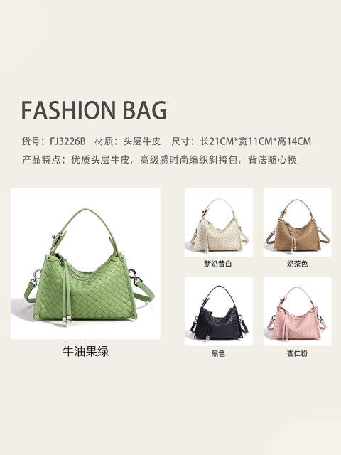 Handmade women small size Genuine Leather handbag