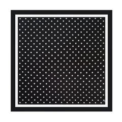 Polka Dot Printed Headscarf Women's imitation Silk Scarf 90cm sqaure scarf