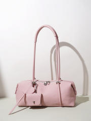 Boston Baguette Bag for Women Light Luxury Genuine Leather Underarm Bag shoulder bag