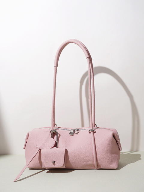 Boston Baguette Bag for Women Light Luxury Genuine Leather Underarm Bag shoulder bag