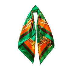 Imitation Silk Scarf 90cm Headscarf for Women satin square scarf