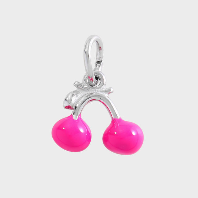 New Stainless Steel Pendants with Creative Cartoon Animal Plant Designs Multi-Themed DIY Jewelry Accessories