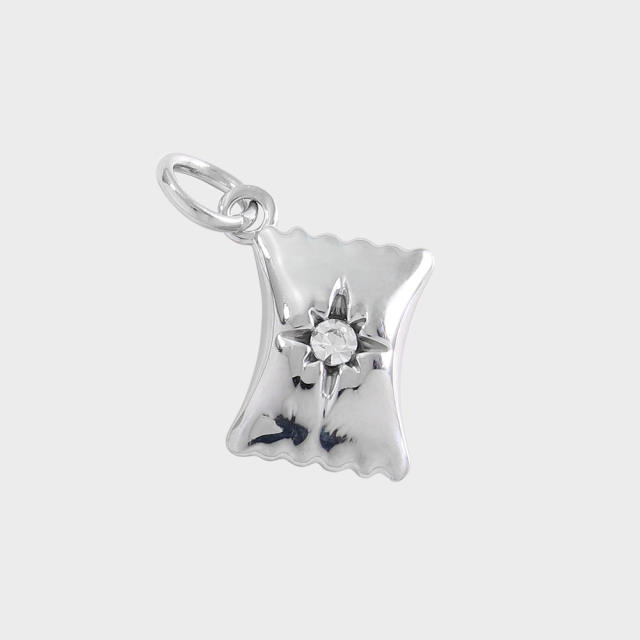 New Stainless Steel Pendants with Creative Cartoon Animal Plant Designs Multi-Themed DIY Jewelry Accessories