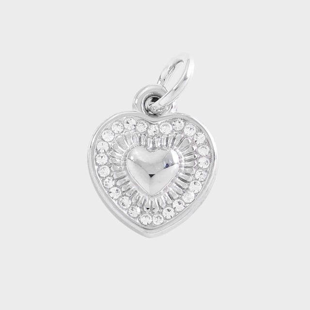 New Stainless Steel Pendants with Creative Cartoon Animal Plant Designs Multi-Themed DIY Jewelry Accessories