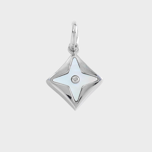 New Stainless Steel Pendants with Creative Cartoon Animal Plant Designs Multi-Themed DIY Jewelry Accessories