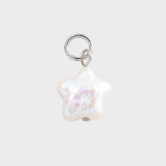 New Stainless Steel Pendants with Creative Cartoon Animal Plant Designs Multi-Themed DIY Jewelry Accessories
