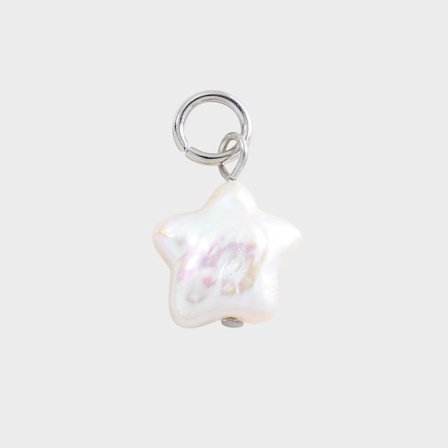New Stainless Steel Pendants with Creative Cartoon Animal Plant Designs Multi-Themed DIY Jewelry Accessories