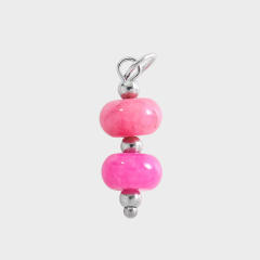 New Stainless Steel Pendants with Creative Cartoon Animal Plant Designs Multi-Themed DIY Jewelry Accessories