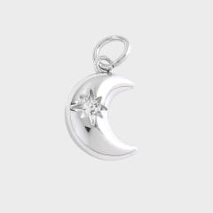 New Stainless Steel Pendants with Creative Cartoon Animal Plant Designs Multi-Themed DIY Jewelry Accessories