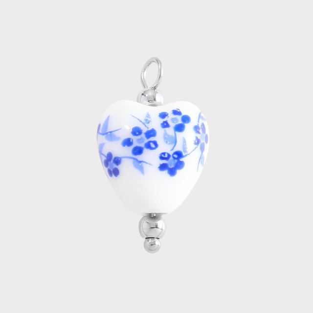 New Stainless Steel Pendants with Creative Cartoon Animal Plant Designs Multi-Themed DIY Jewelry Accessories