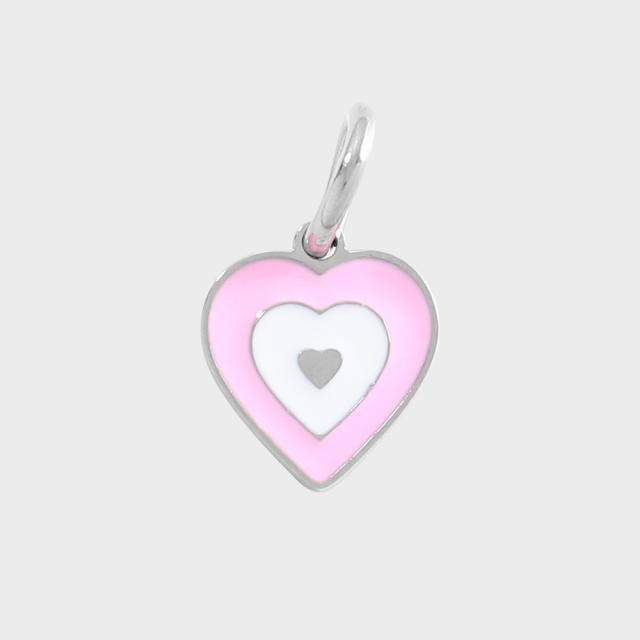 New Stainless Steel Pendants with Creative Cartoon Animal Plant Designs Multi-Themed DIY Jewelry Accessories