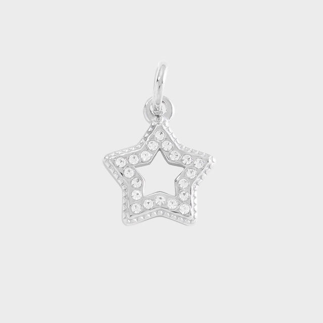 New Stainless Steel Pendants with Creative Cartoon Animal Plant Designs Multi-Themed DIY Jewelry Accessories